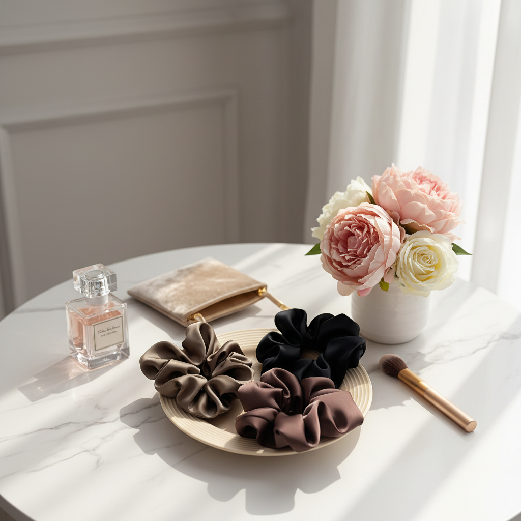 Marble Vanity Beauty Scene