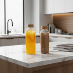 Modern Kitchen Setting - Bamboo Lids