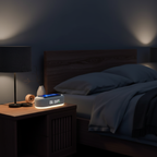 Nighttime Charging Scene